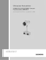 Preview for 1 page of Siemens SITRANS FUH1010PVDX Operating Instructions Manual