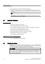 Preview for 22 page of Siemens SITRANS FUP1010 Operating Instructions Manual