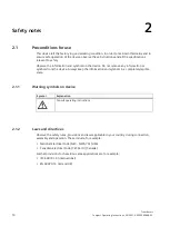 Preview for 10 page of Siemens SITRANS L 7ML1100 Operating Instructions Manual