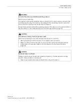 Preview for 15 page of Siemens SITRANS L 7ML1100 Operating Instructions Manual