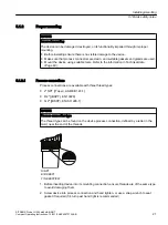 Предварительный просмотр 21 страницы Siemens SITRANS L LU240 Compact Operating Instructions