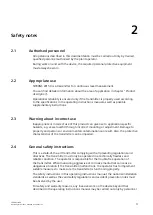 Preview for 12 page of Siemens SITRANS L Series Operating Instructions Manual