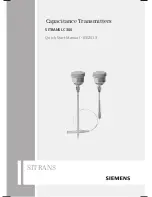 Preview for 1 page of Siemens sitrans lc 300 Quick Start Manual