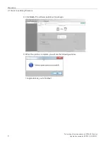 Предварительный просмотр 8 страницы Siemens SITRANS LG Series Firmware Update