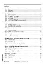 Preview for 3 page of Siemens SITRANS LG260 Operating Instructions Manual