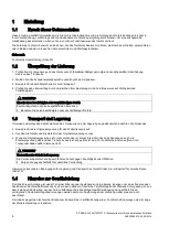 Предварительный просмотр 4 страницы Siemens SITRANS LH100 Compact Operating Instructions