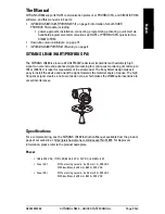 Preview for 5 page of Siemens sitrans lr 460 Quick Start Manual