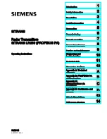 Preview for 3 page of Siemens Sitrans LR250 Operating Instructions Manual