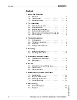 Предварительный просмотр 2 страницы Siemens SITRANS LVL100 Operating Instructions Manual