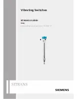 Siemens SITRANS LVL200H Operating Instructions Manual предпросмотр