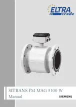 Siemens SITRANS MAG 5100W Operating Instructions Manual preview