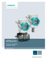 Предварительный просмотр 1 страницы Siemens SITRANS P DS III Service Manual