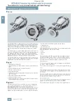 Предварительный просмотр 28 страницы Siemens SITRANS P Brochure & Specs