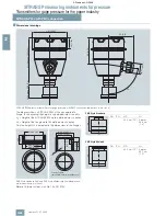 Предварительный просмотр 62 страницы Siemens SITRANS P Brochure & Specs