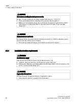 Preview for 34 page of Siemens SITRANS P500 Operating Instructions Manual