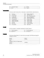 Preview for 68 page of Siemens SITRANS P500 Operating Instructions Manual