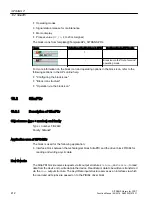 Preview for 412 page of Siemens SITRANS PCS 7 Function Manual