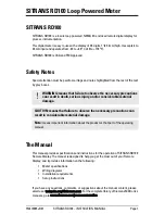 Preview for 3 page of Siemens SITRANS RD100 Operating Instructions Manual