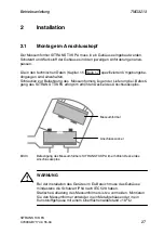 Preview for 27 page of Siemens SITRANS T3K PA Instruction Manual