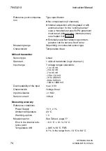 Preview for 74 page of Siemens SITRANS T3K PA Instruction Manual