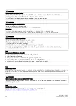 Preview for 12 page of Siemens SITRANS TF Series Compact Operating Instructions