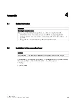 Preview for 15 page of Siemens SITRANS TH100 Operating Instructions Manual