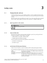 Предварительный просмотр 27 страницы Siemens SITRANS TH320 Operating Instructions Manual