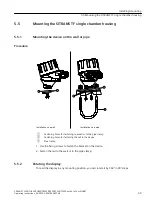 Предварительный просмотр 69 страницы Siemens SITRANS TH320 Operating Instructions Manual