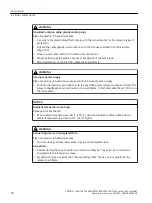 Предварительный просмотр 78 страницы Siemens SITRANS TH320 Operating Instructions Manual