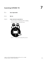 Предварительный просмотр 105 страницы Siemens SITRANS TH320 Operating Instructions Manual