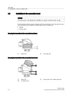 Предварительный просмотр 16 страницы Siemens SITRANS TH400 Operating Instructions Manual