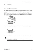 Предварительный просмотр 15 страницы Siemens SITRANS TK Operating Instructions Manual