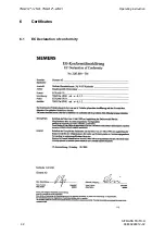 Preview for 44 page of Siemens SITRANS TK Operating Instructions Manual