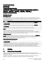 Preview for 326 page of Siemens SITRANS TS100 Compact Operating Instructions