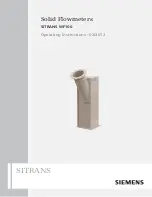 Preview for 1 page of Siemens SITRANS WF100 Operating Instructions Manual