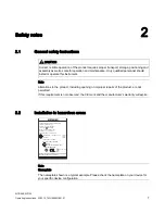 Preview for 9 page of Siemens SITRANS WF100 Operating Instructions Manual