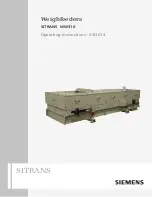 Siemens SITRANS WW310 Operating Instructions Manual предпросмотр