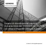 Siemens SIVACON S4-ALPHA Maintenance Book предпросмотр