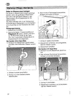 Предварительный просмотр 22 страницы Siemens SIWAMAT 509 Directions For Use Manual