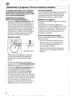 Preview for 58 page of Siemens SIWAMAT PLUS 3773 Operating Instructions Manual