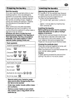 Preview for 73 page of Siemens SIWAMAT PLUS 3773 Operating Instructions Manual