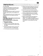 Preview for 81 page of Siemens SIWAMAT PLUS 3773 Operating Instructions Manual