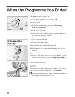 Предварительный просмотр 24 страницы Siemens SIWAMAT XL 532 Instruction Manual And Installation Instructions