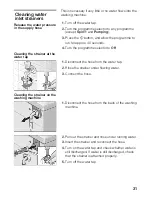 Предварительный просмотр 31 страницы Siemens SIWAMAT XL 532 Instruction Manual And Installation Instructions