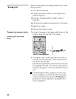 Предварительный просмотр 46 страницы Siemens SIWAMAT XL 532 Instruction Manual And Installation Instructions