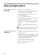 Preview for 24 page of Siemens SIWAMAT XL 536 Instruction Manual And Installation Instructions