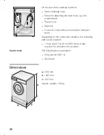 Preview for 26 page of Siemens SIWAMAT XS 1062 Instruction Manual And Installation Instructions