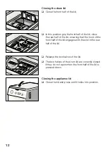 Preview for 12 page of Siemens SIWAMAT XT 1050 Instruction Manual