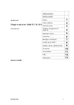 Preview for 3 page of Siemens SIWAREX MS Device Manual