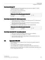 Preview for 65 page of Siemens SIWAREX WL200 Series Operating Instructions Manual